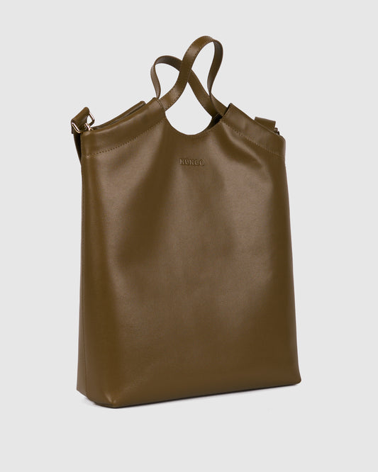 Núnoo Bellis Florence Dusty Olive w. Gold Large Dusty Olive