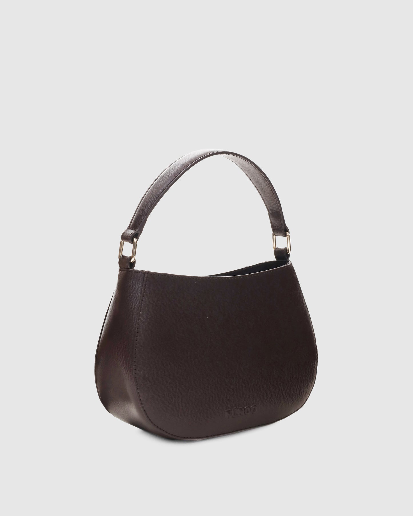 Núnoo Betty Florence Chocolate w. Gold Small bag Chocolate