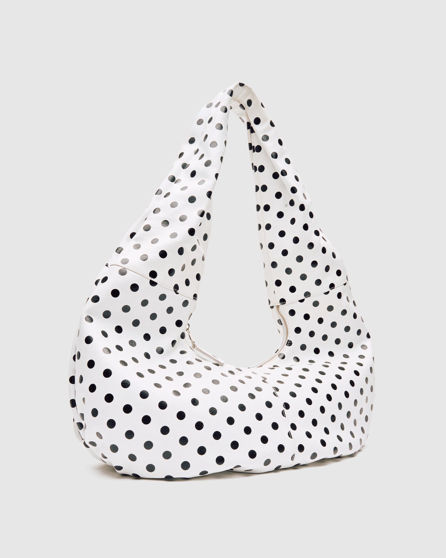 Núnoo Big Alma Draped Polka White/Black Maxi White/Black