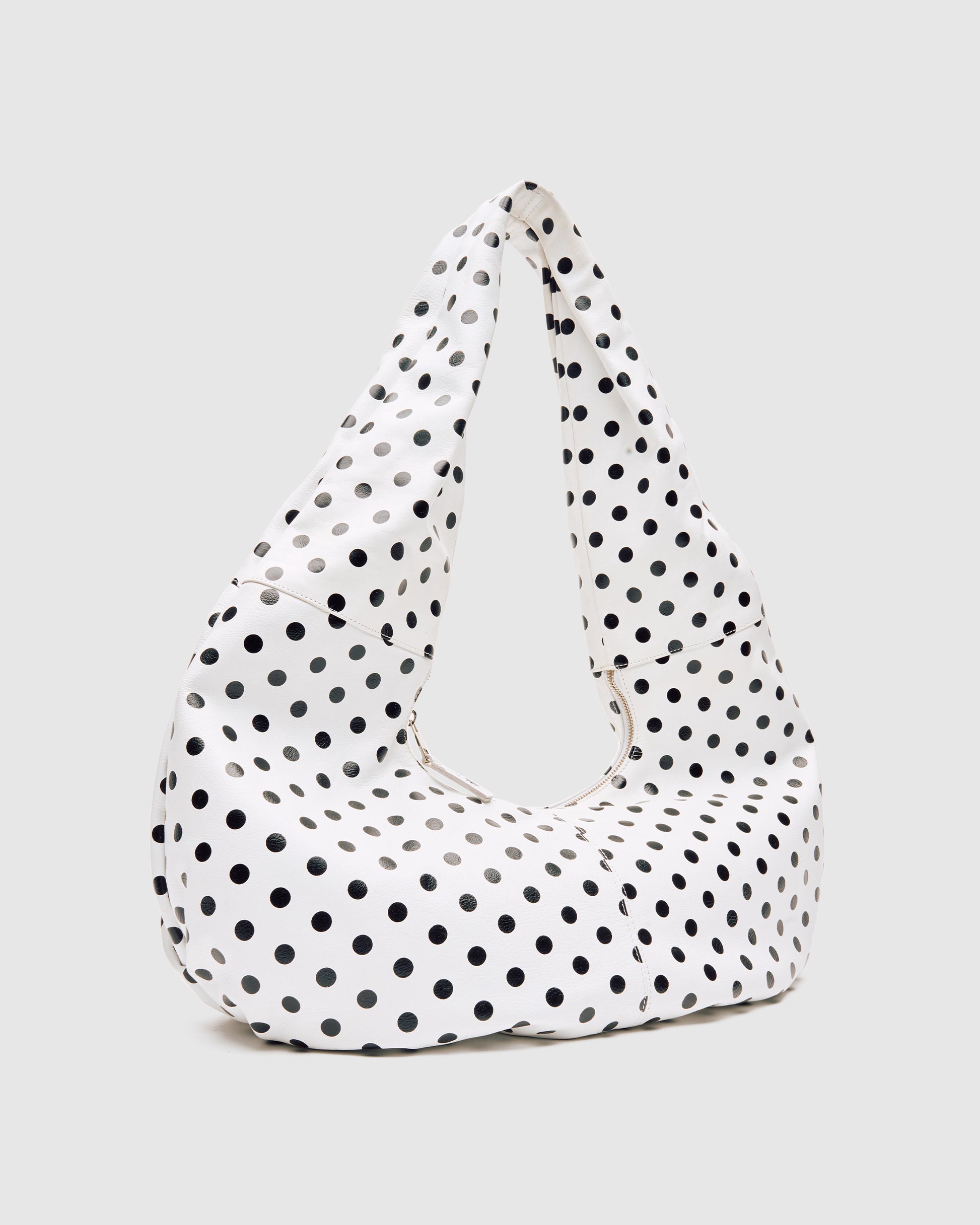 Núnoo Big Alma Draped Polka White/Black Maxi White/Black