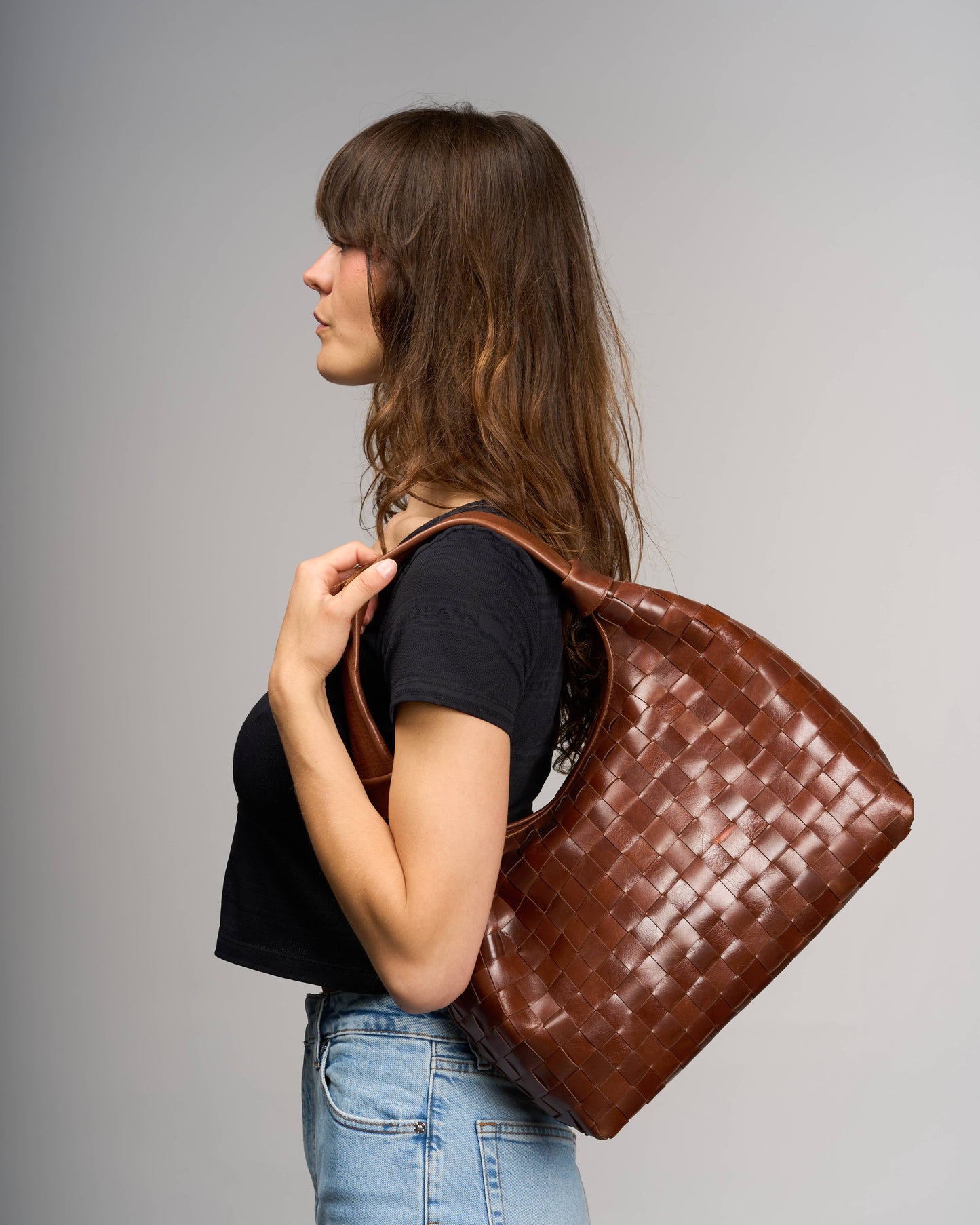 Núnoo Big Dandy Braided Rain Brown Maxi Brown