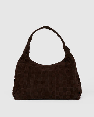 Big Dandy Braided Suede Chocolate