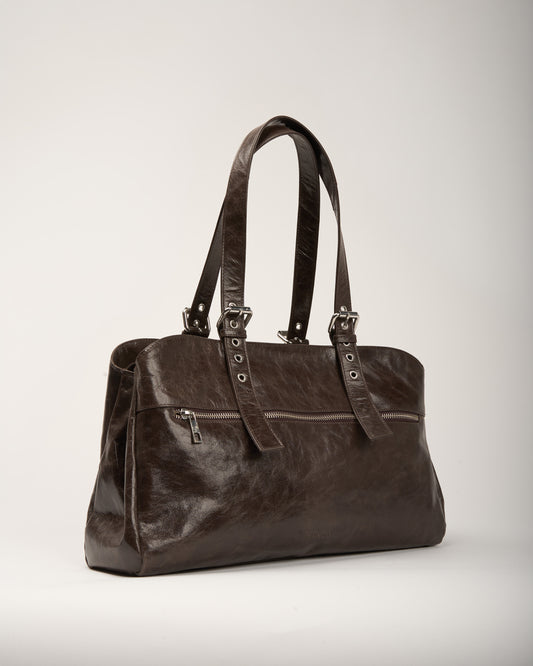 Núnoo Big Hazel Megah Dark brown Large Dark brown