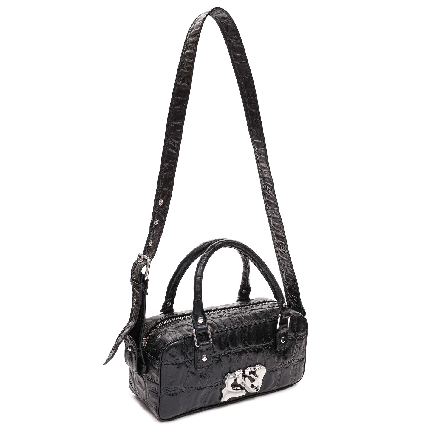 Núnoo Bonnie Icon Cross Black Small bag Black