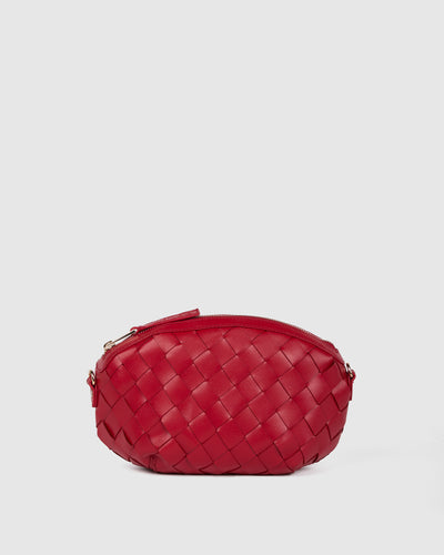 Cara Braided Florence Fiery Red w. Gold