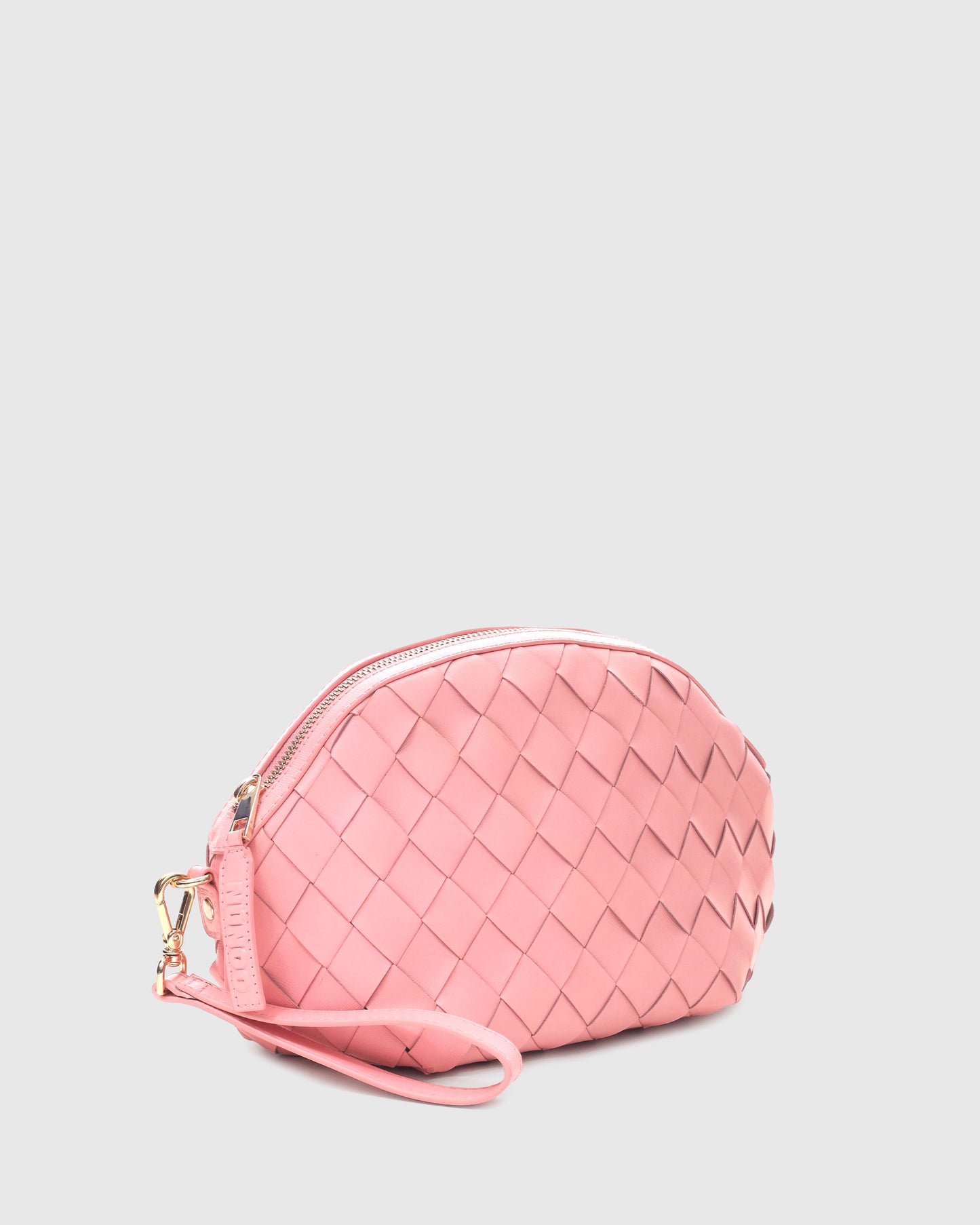 Núnoo Cara Braided Florence Quartz Pink w. Gold Small bag Quartz Pink