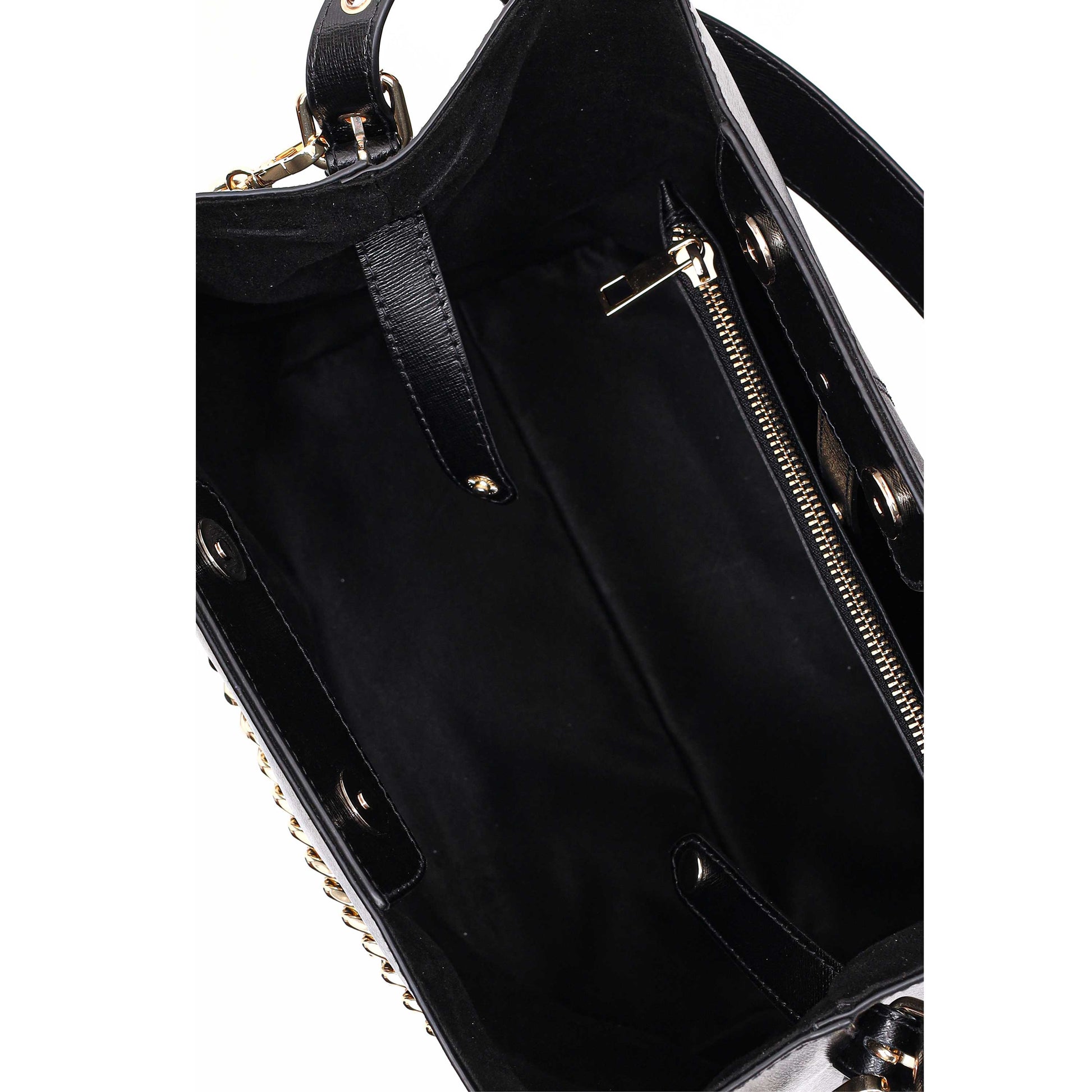 Núnoo Chiara Florence Black w. Gold Large