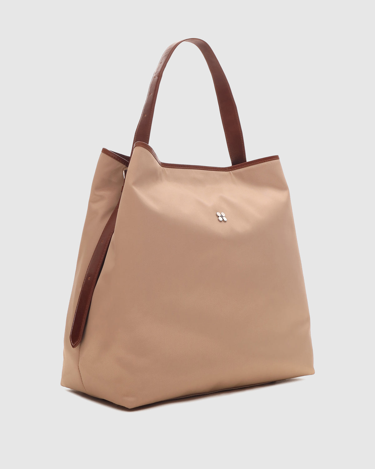 Núnoo Chiara Large Twill Sand w. Brown Large Sand w. Brown