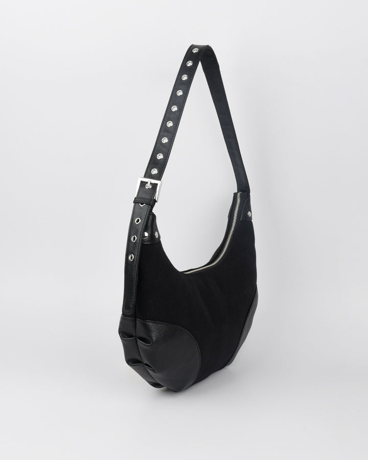 Núnoo Dagmar Canvas Black Large Black