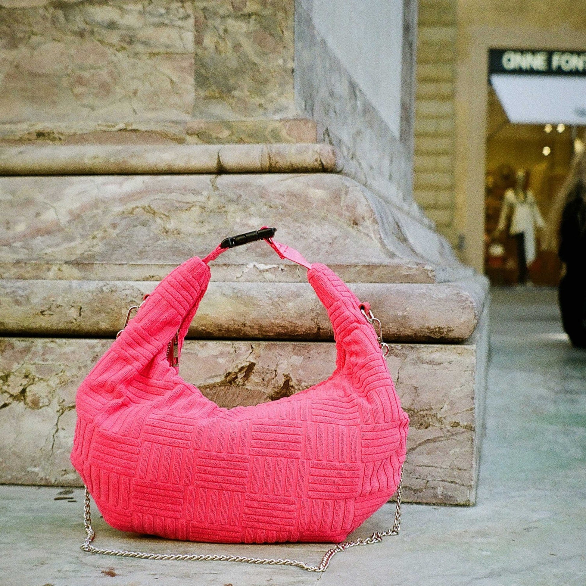 Núnoo Dagmar Terry pink Small bag Pink