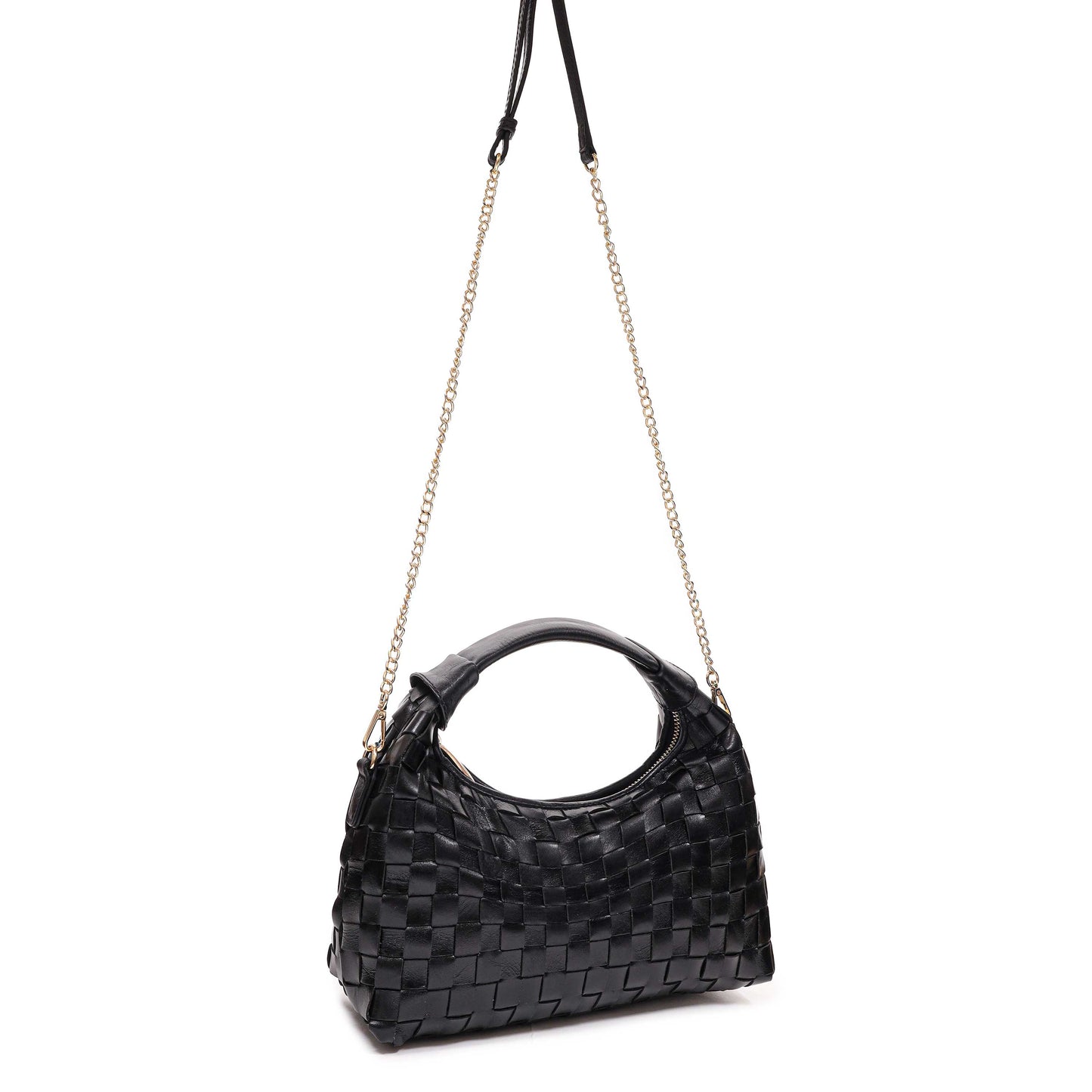 Núnoo Dandy Braided Air 3 Black w. gold Medium Black