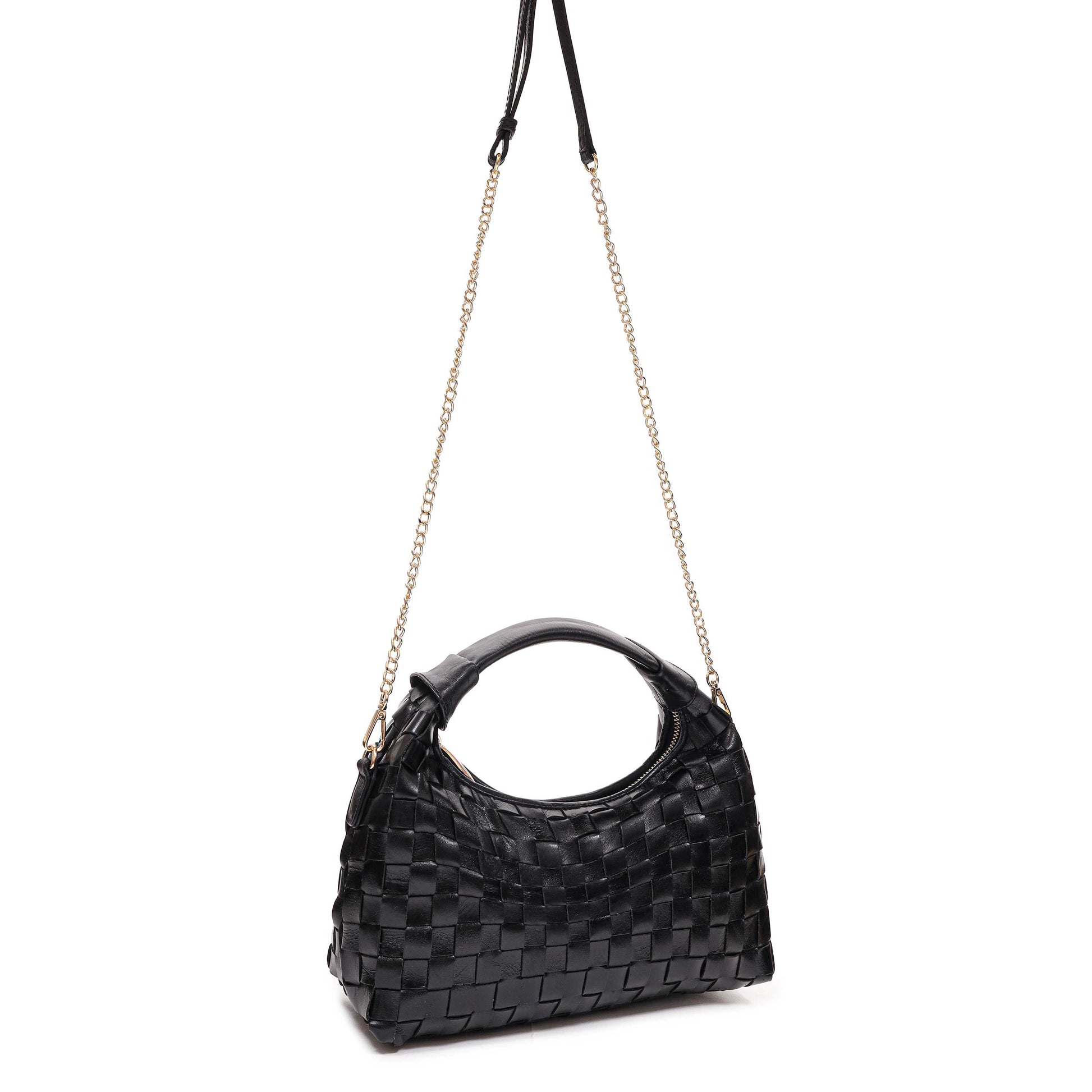 Núnoo Dandy Braided Air 3 Black w. gold Medium Black