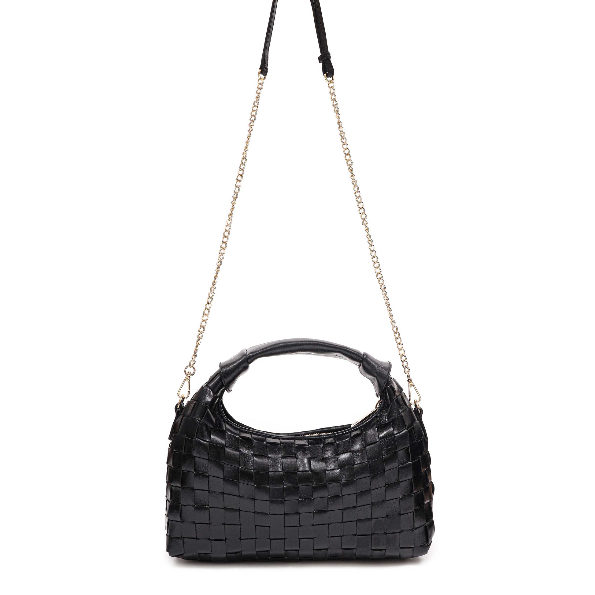 Núnoo Dandy Braided Air 3 Black w. gold Medium Black