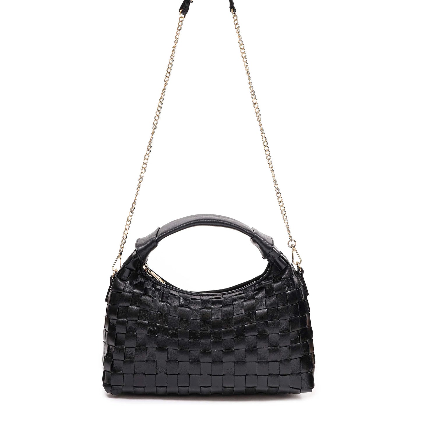 Núnoo Dandy Braided Air 3 Black w. gold Medium Black