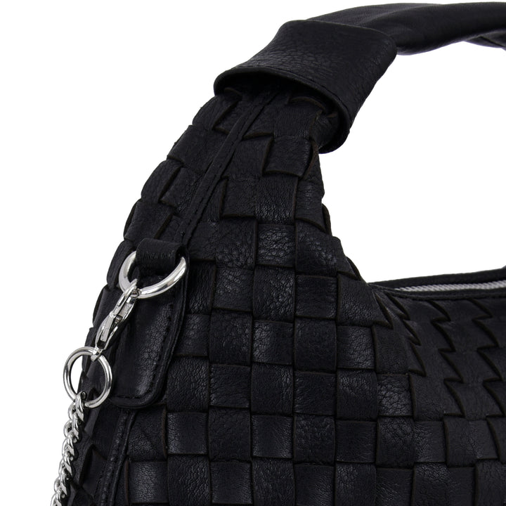 Núnoo Dandy Braided Black Small bag Black