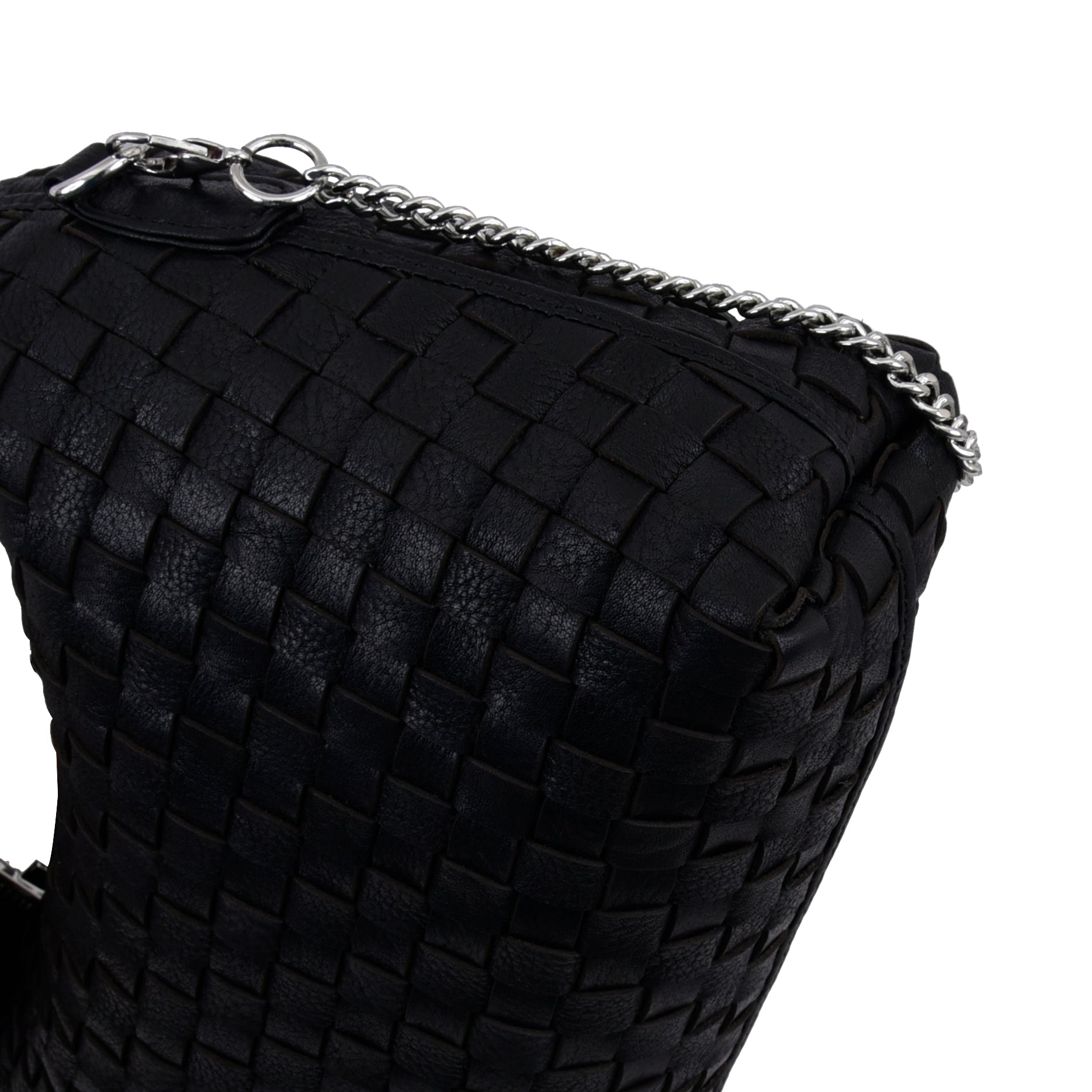 Núnoo Dandy Braided Black Small bag Black