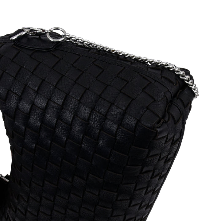 Núnoo Dandy Braided Black Small bag Black