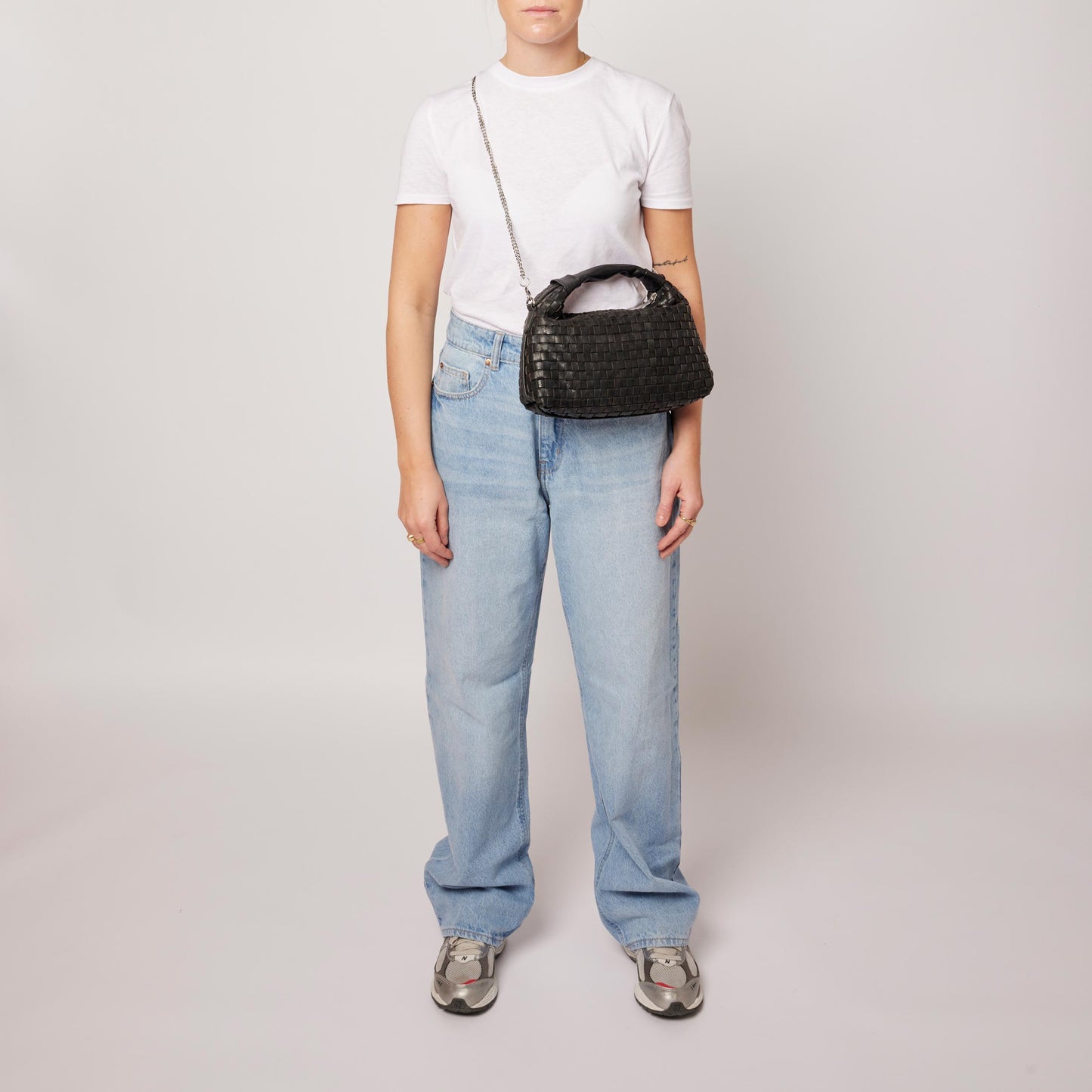Núnoo Dandy Braided Black Small bag Black