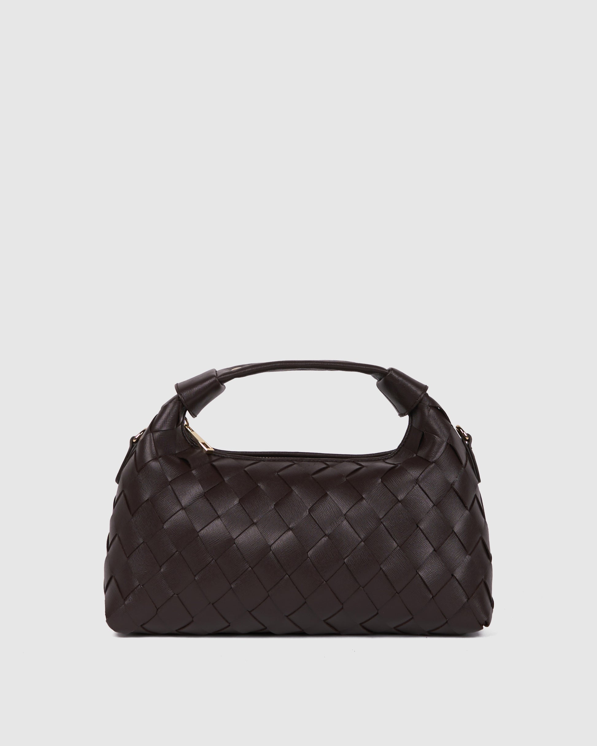 Núnoo Dandy Braided Florence Chocolate w. Gold Medium Chocolate