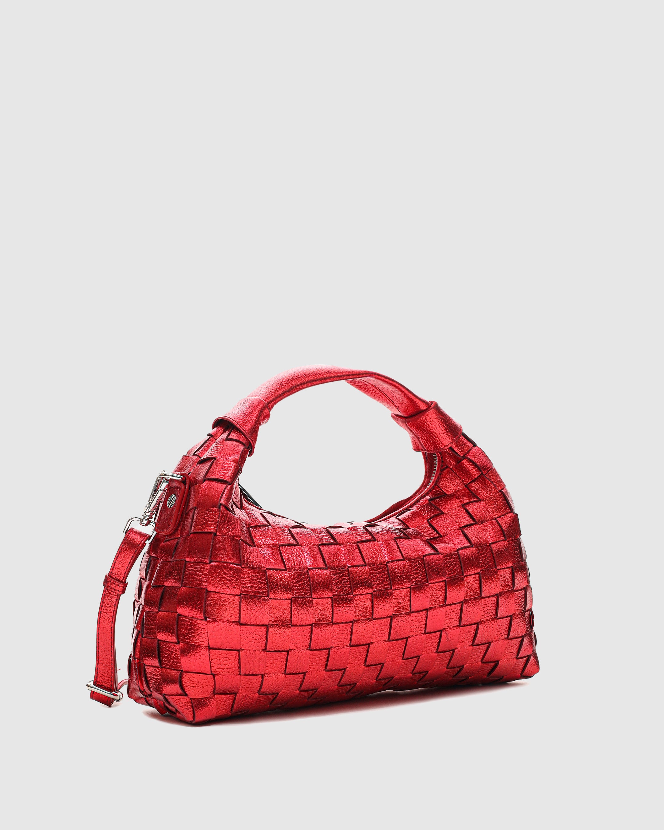 Dandy Braided Metallic Bright Red – Núnoo EU