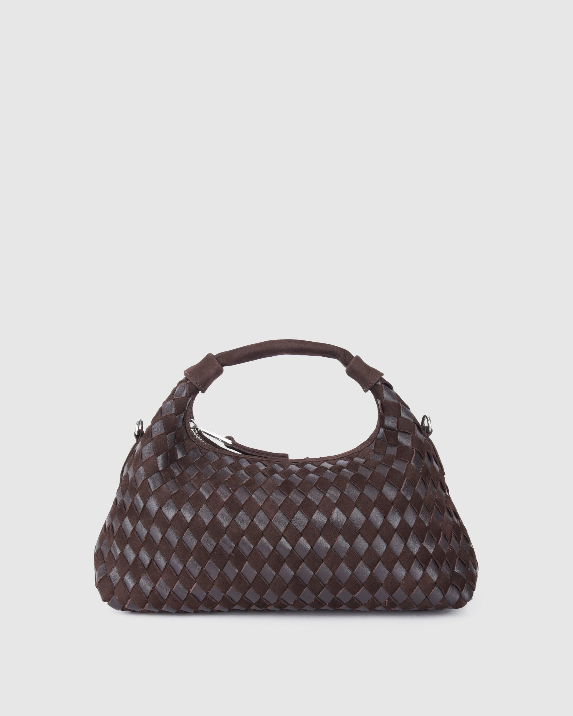 Núnoo Dandy Braided Nubuck Chocolate Medium Chocolate