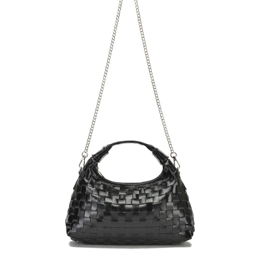 Núnoo Dandy Braided Wrinkle Black Medium Black