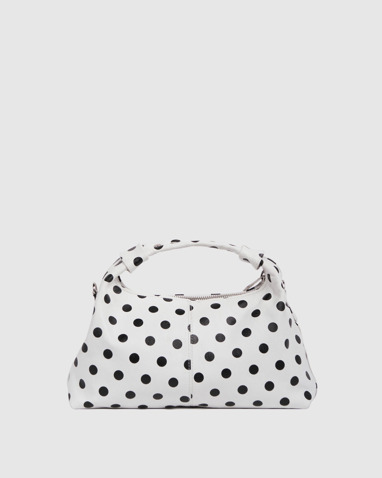 Núnoo Dandy Buckle Polka White/Black Medium White/Black