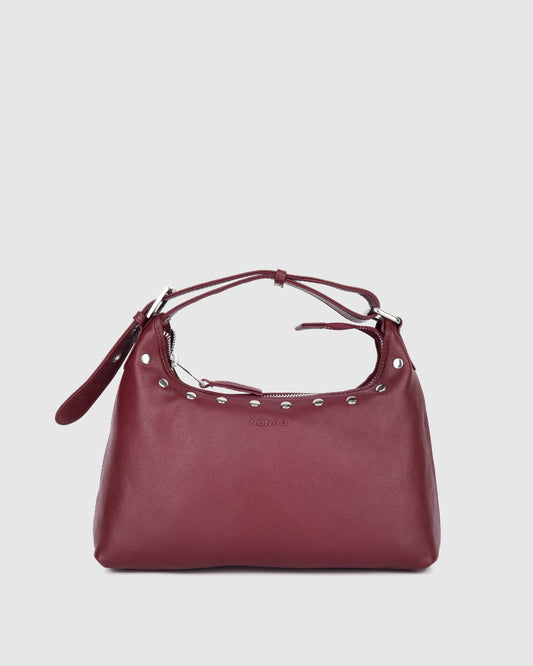 Núnoo Dandy Buckle Studs Mountain Bordeaux Medium Bordeaux