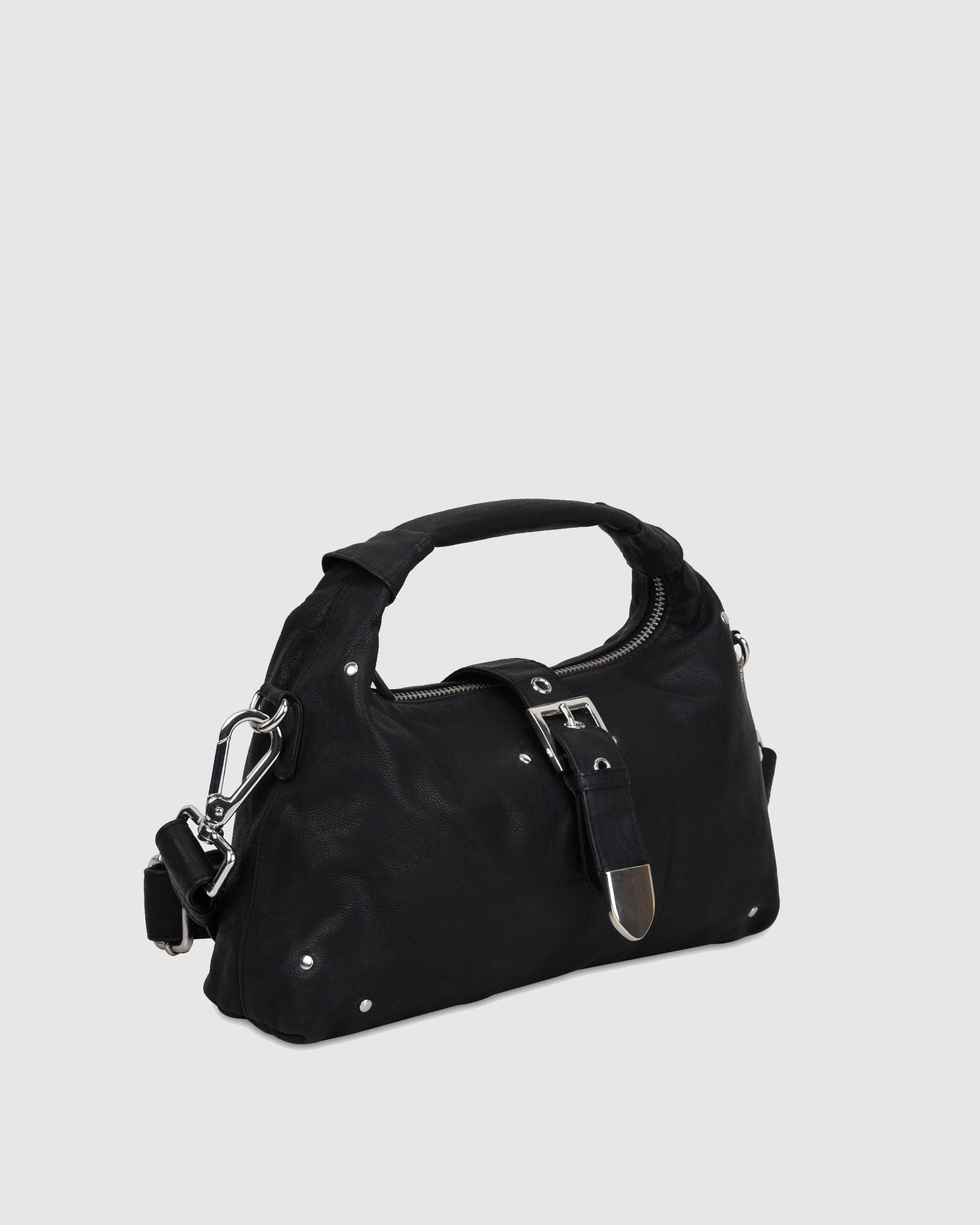 Núnoo Dandy Buckle Washed Black Medium Black