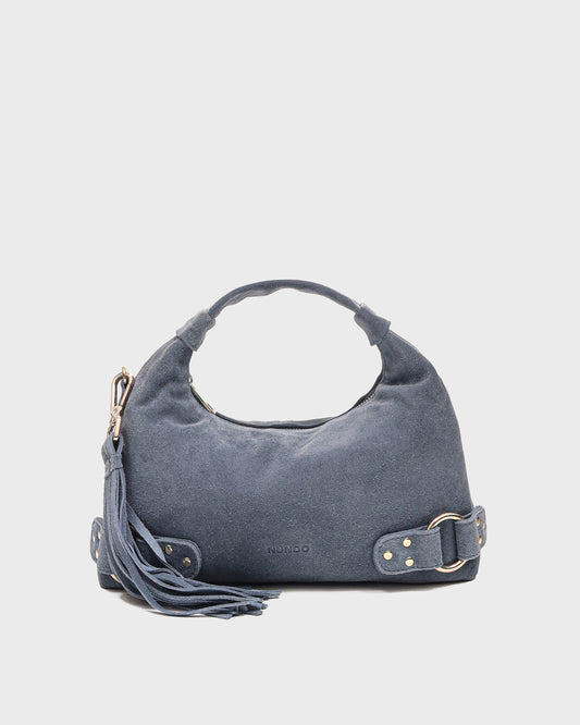 Núnoo Dandy Fringe Suede Jeans w. Gold Medium Jeans