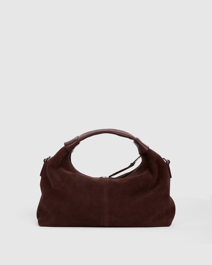 Núnoo Dandy Icon Rivet Suede Rum Medium Rum