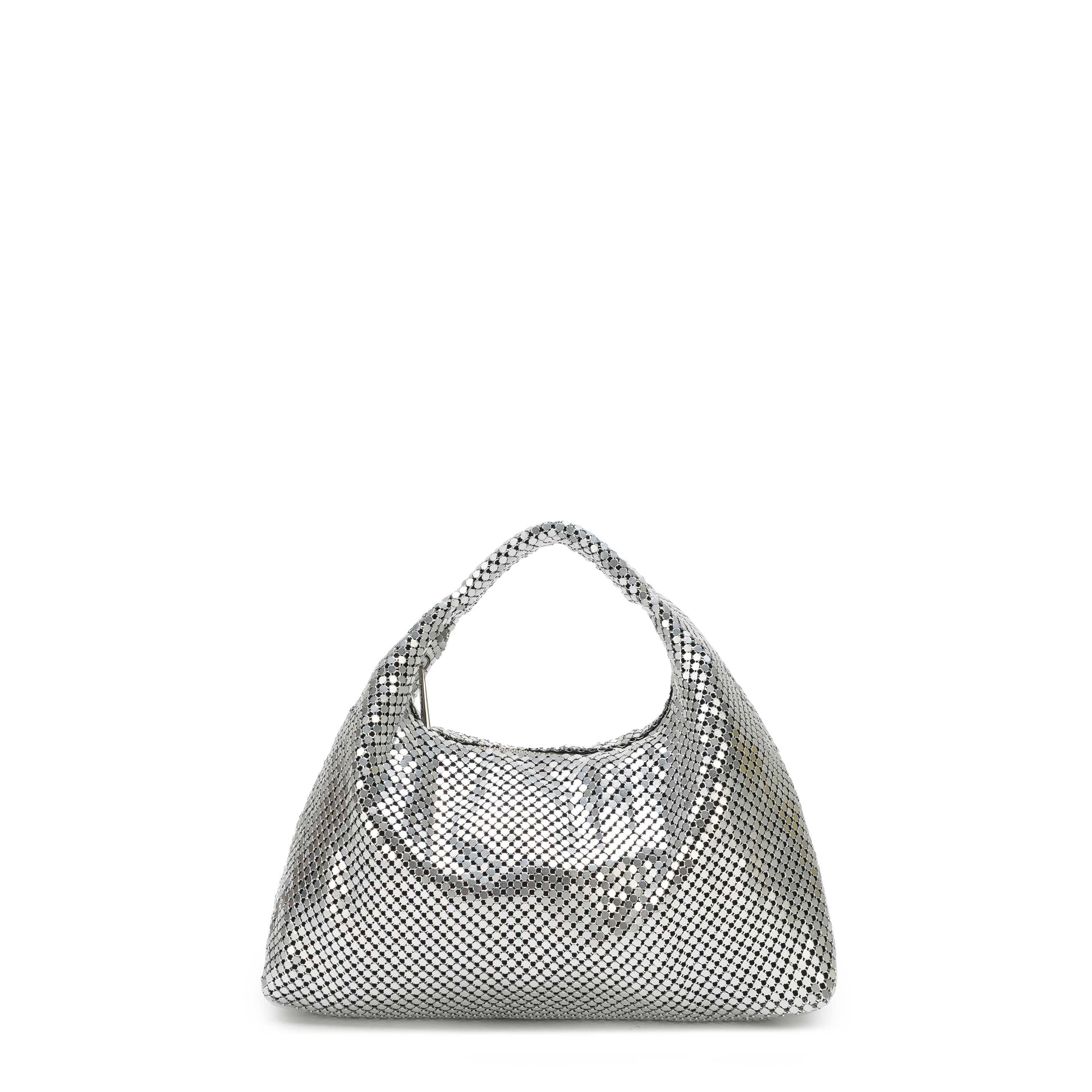 Núnoo Dandy Metal Silver Crossbody Silver