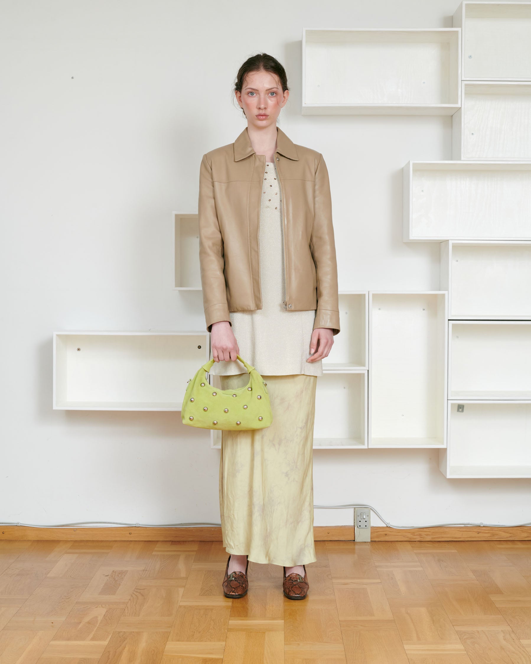 Dandy Rivet Suede Lime – Núnoo EU