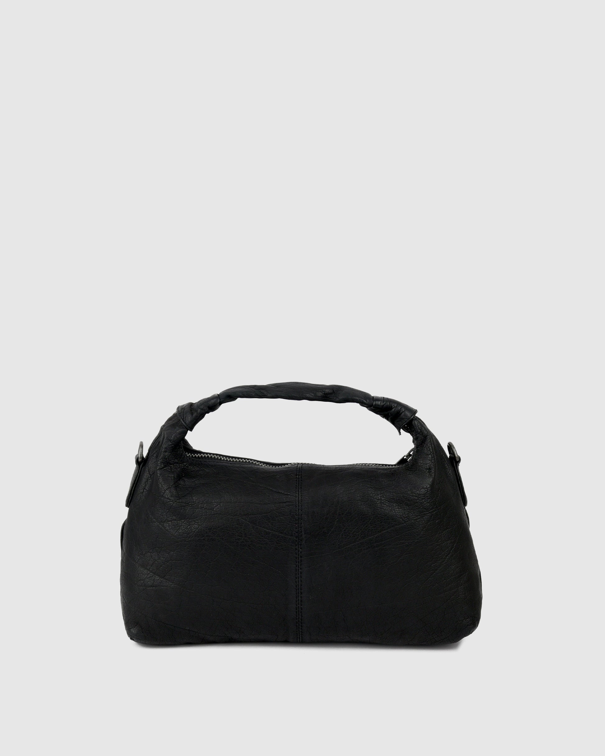 Núnoo Dandy Rivet Washed Black w. Antique Silver Medium Black