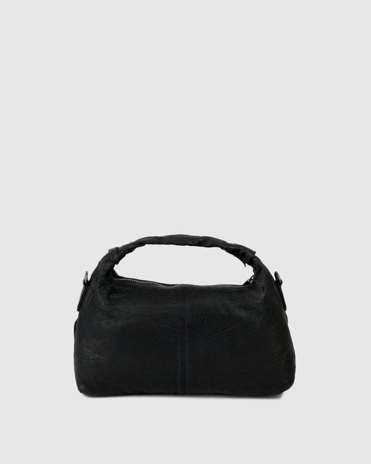 Núnoo Dandy Rivet Washed Black w. Antique Silver Medium Black