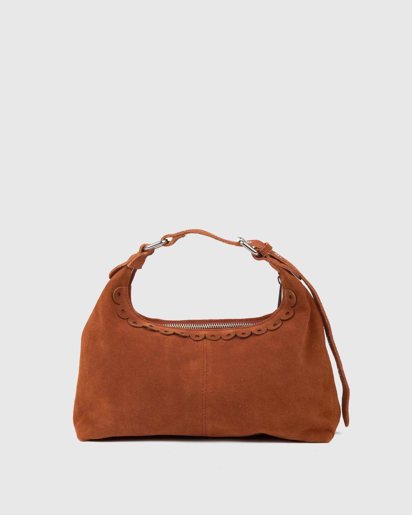 Núnoo Dandy Scallop Suede Redwood Medium Redwood