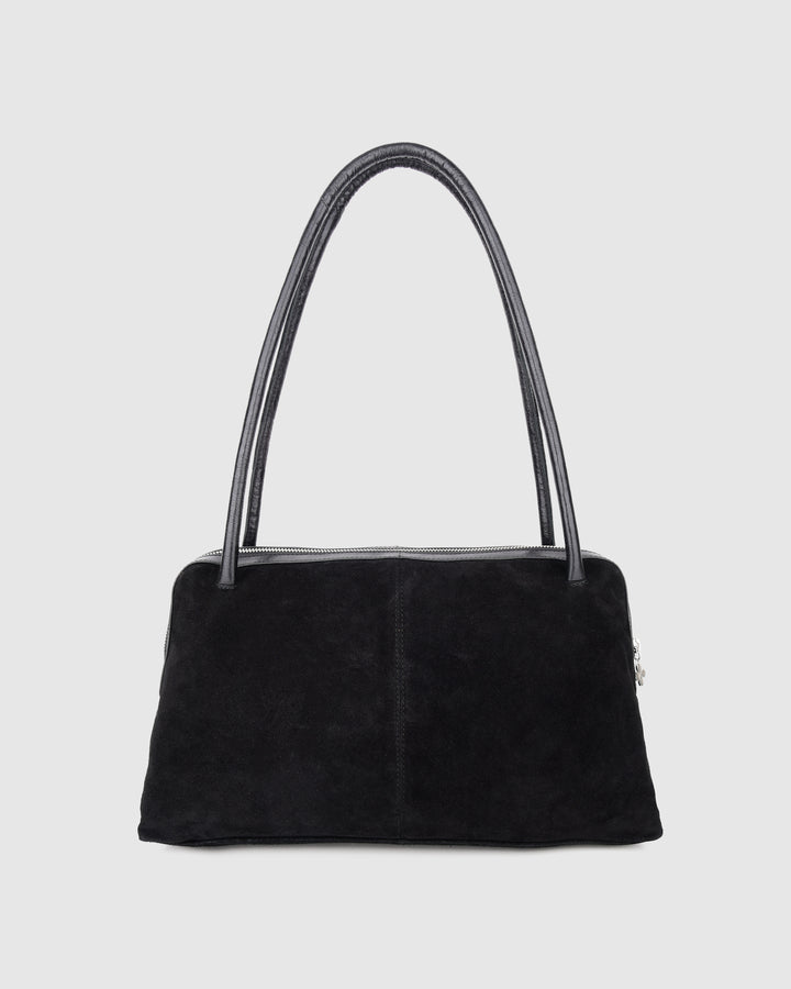 Núnoo Dawn Megah w. Suede Black Medium Black