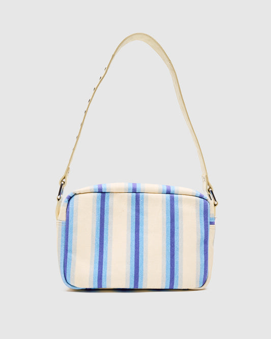 Núnoo Ellie Canvas Blue Stripes Medium Blue Stripes