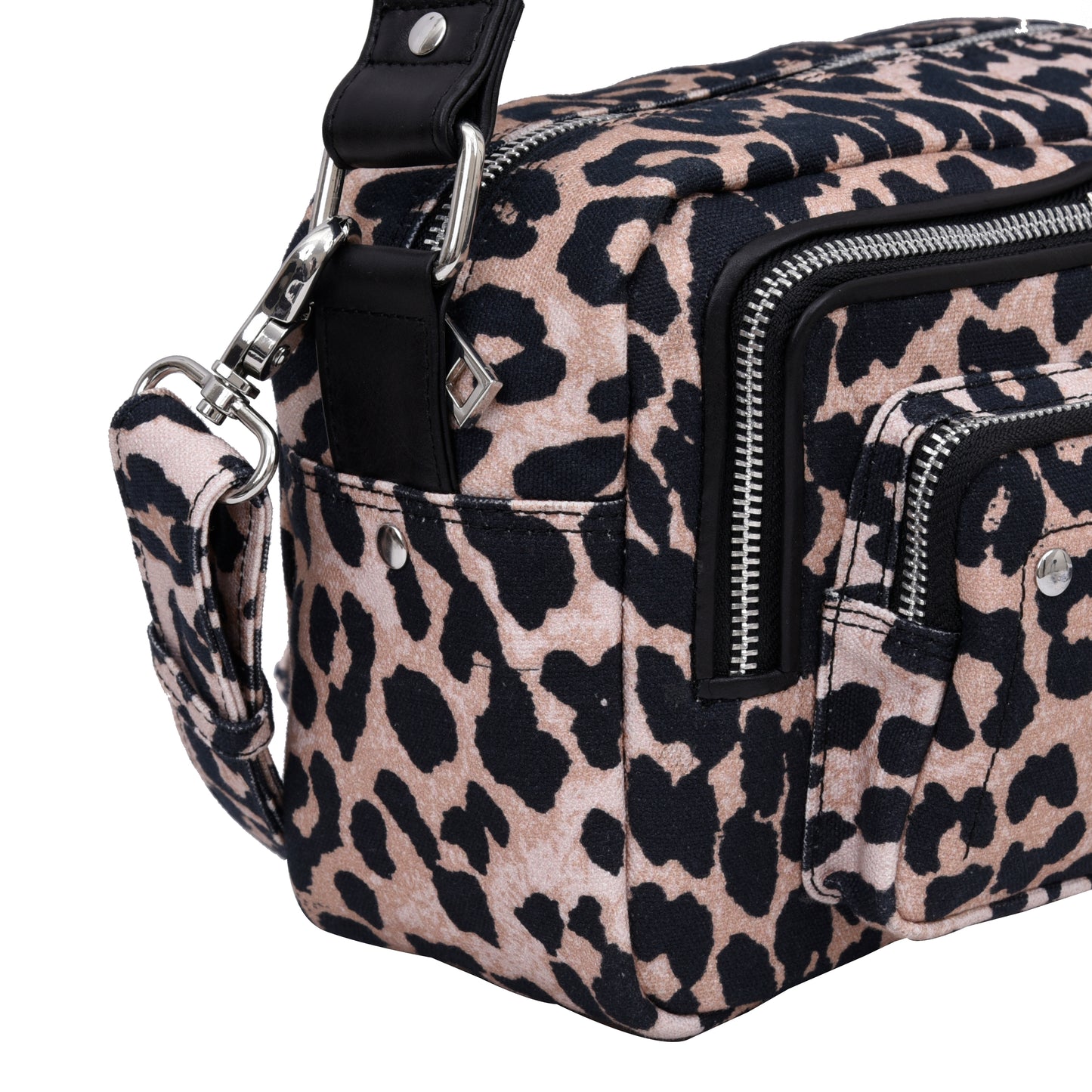 Núnoo Ellie Recycled Canvas Leo Crossbody Dots