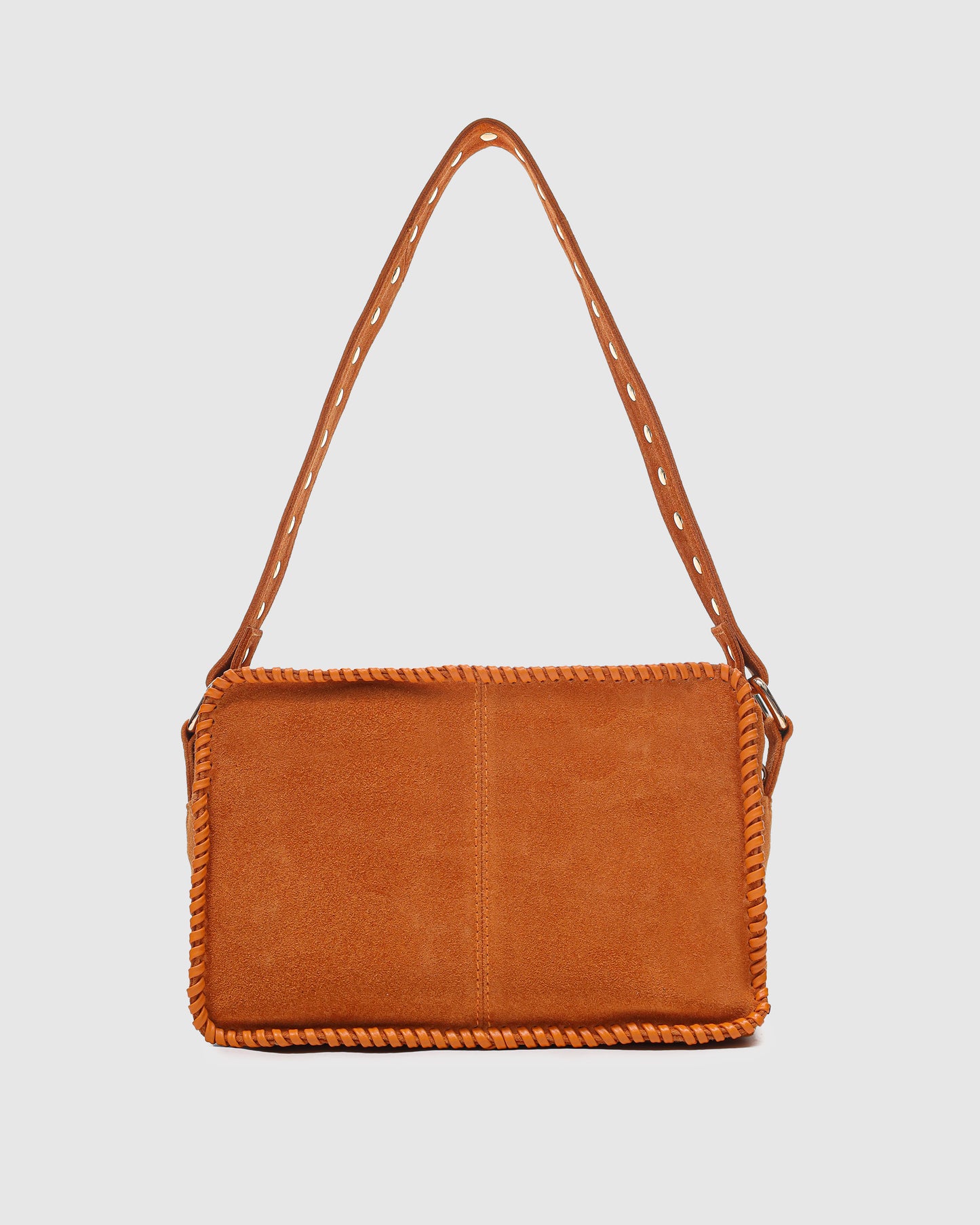 Núnoo Ellie Stitch Suede Orange w. Gold Medium Orange