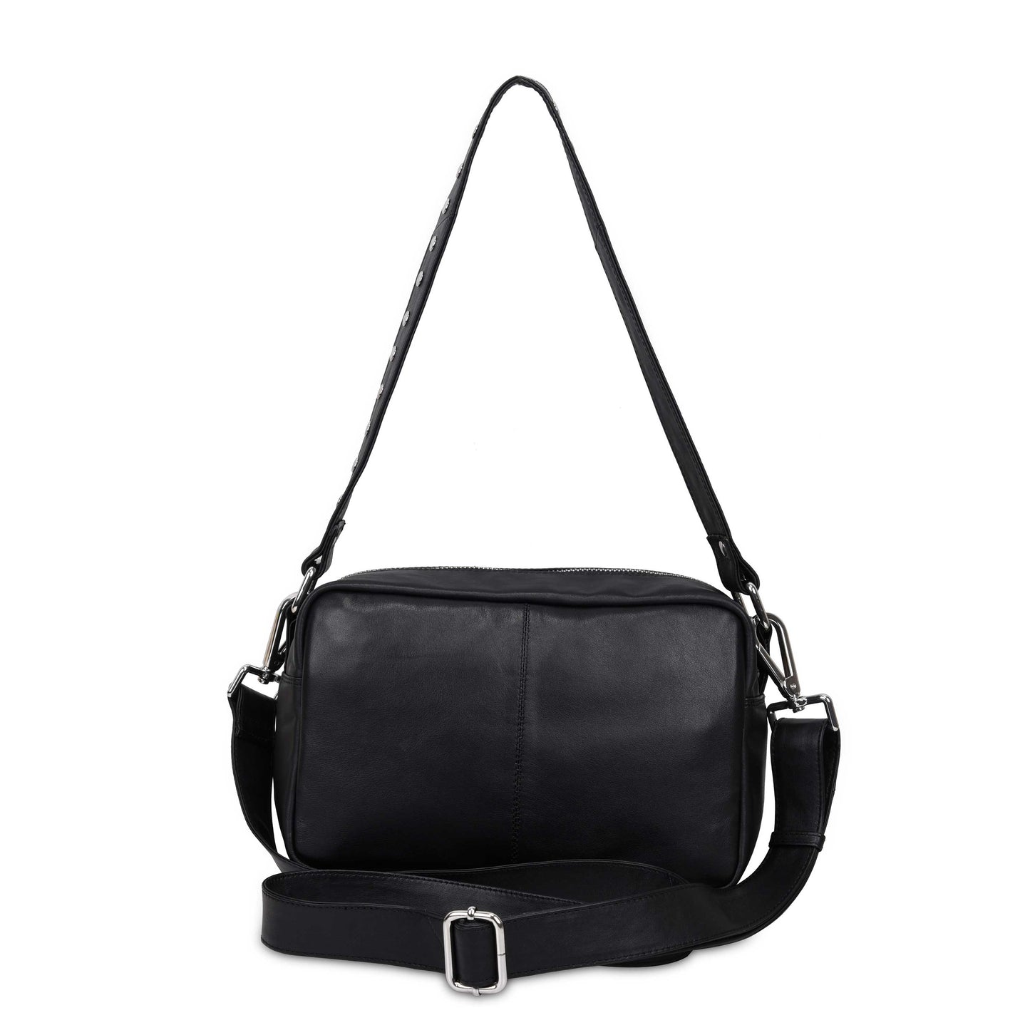 Núnoo Ellie Studs Silky Black Small bag Black