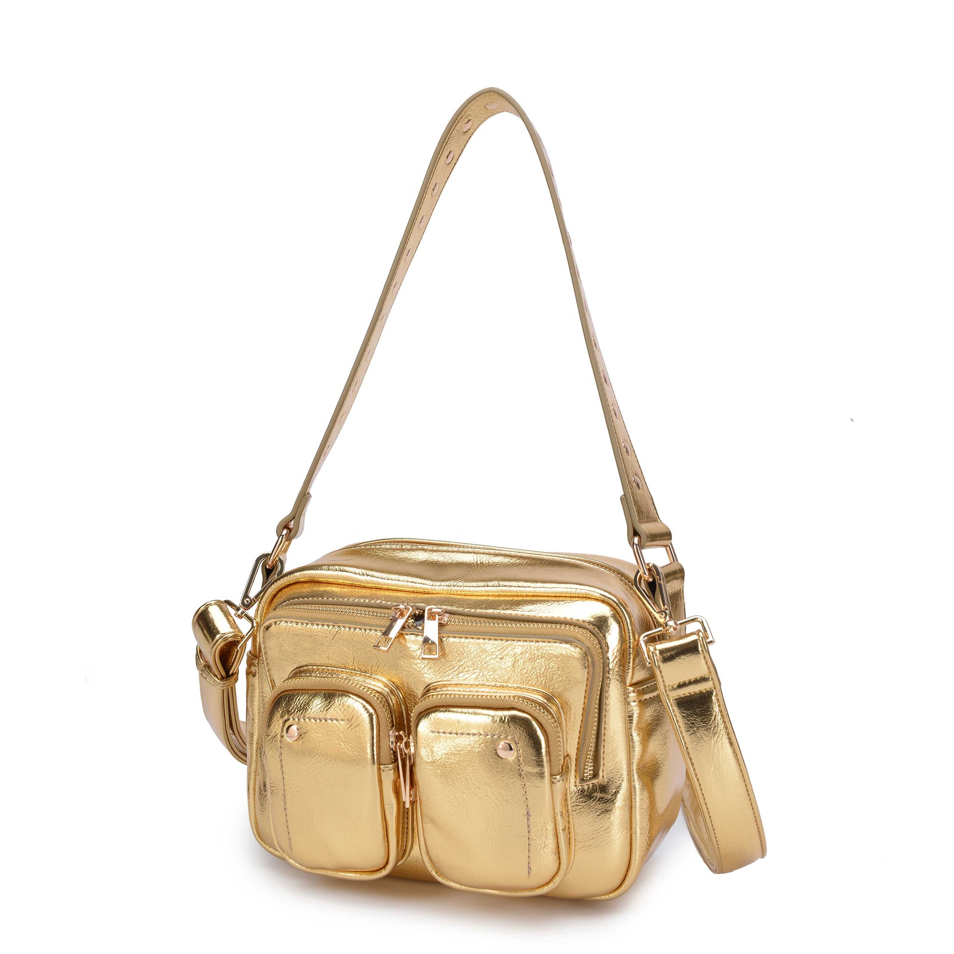 Núnoo Ellie recycled cool bright gold Crossbody bright gold