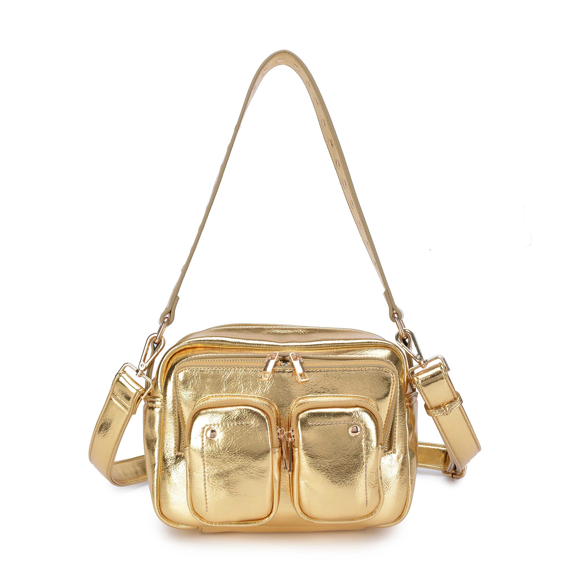 Núnoo Ellie recycled cool bright gold Crossbody bright gold