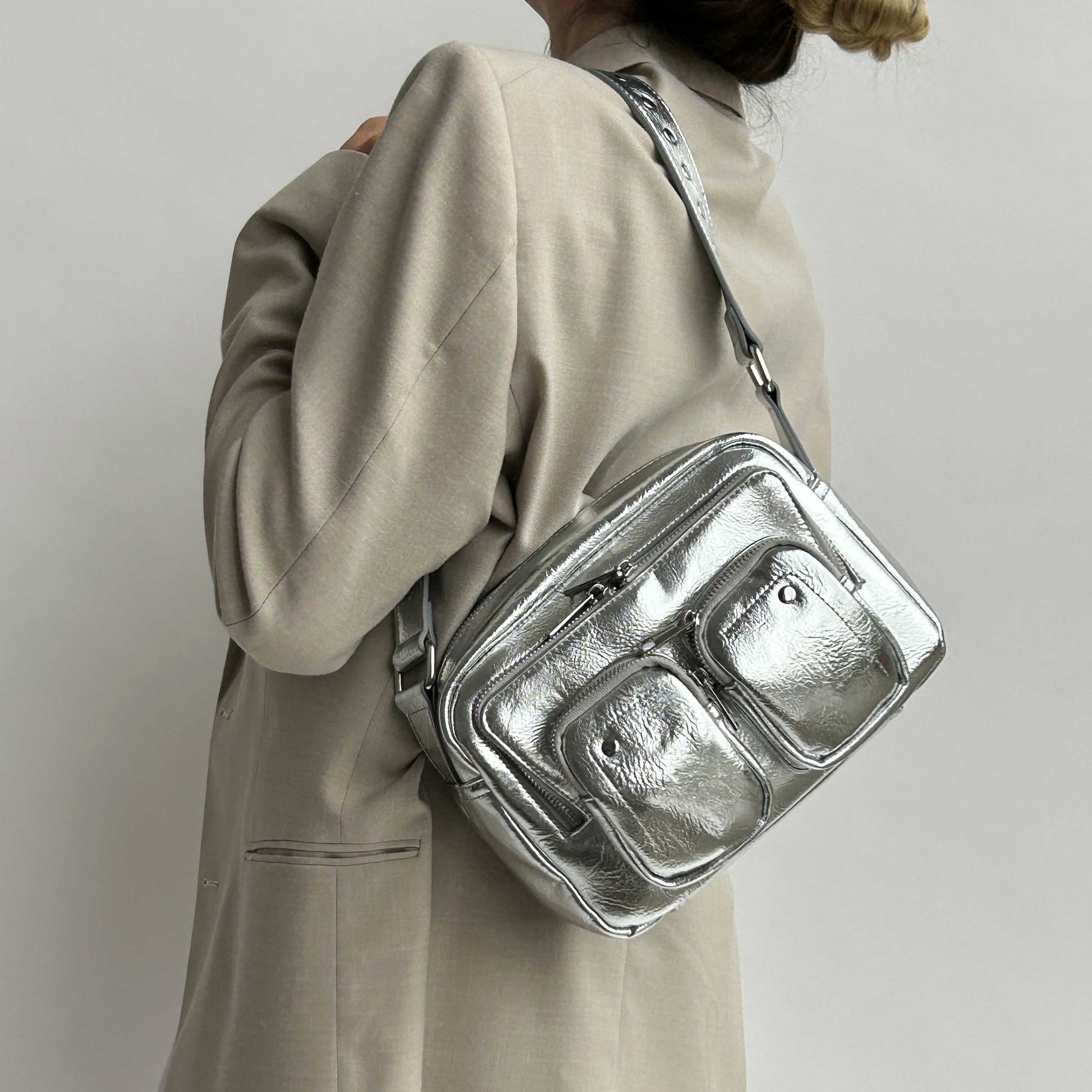 Núnoo Ellie recycled cool silver Medium Silver
