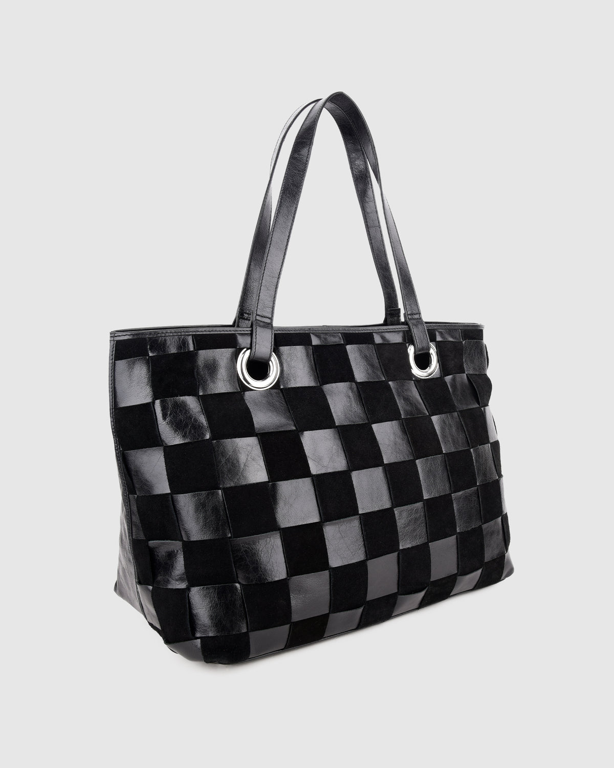 Núnoo Etta Megah w. Suede Black Maxi Black