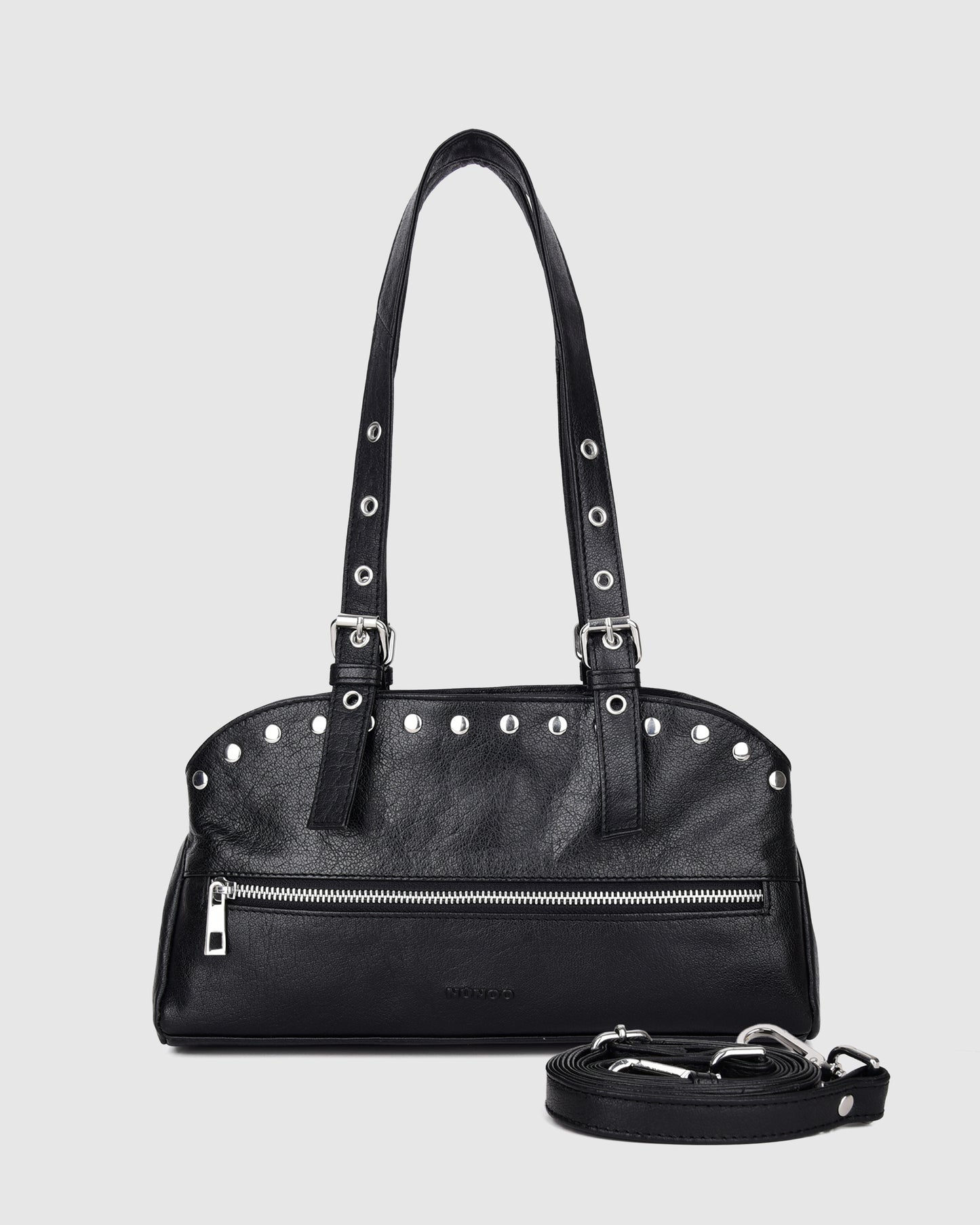 Núnoo Hazel Studs Mountain Black Medium Black