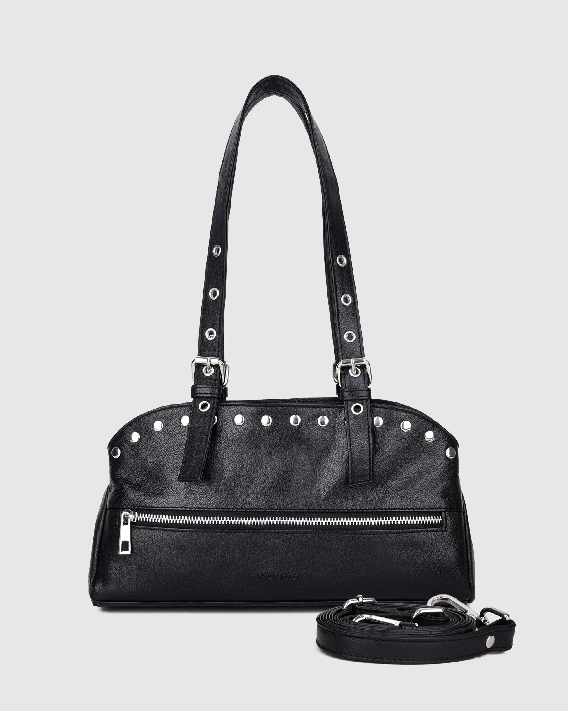 Núnoo Hazel Studs Mountain Black Medium Black