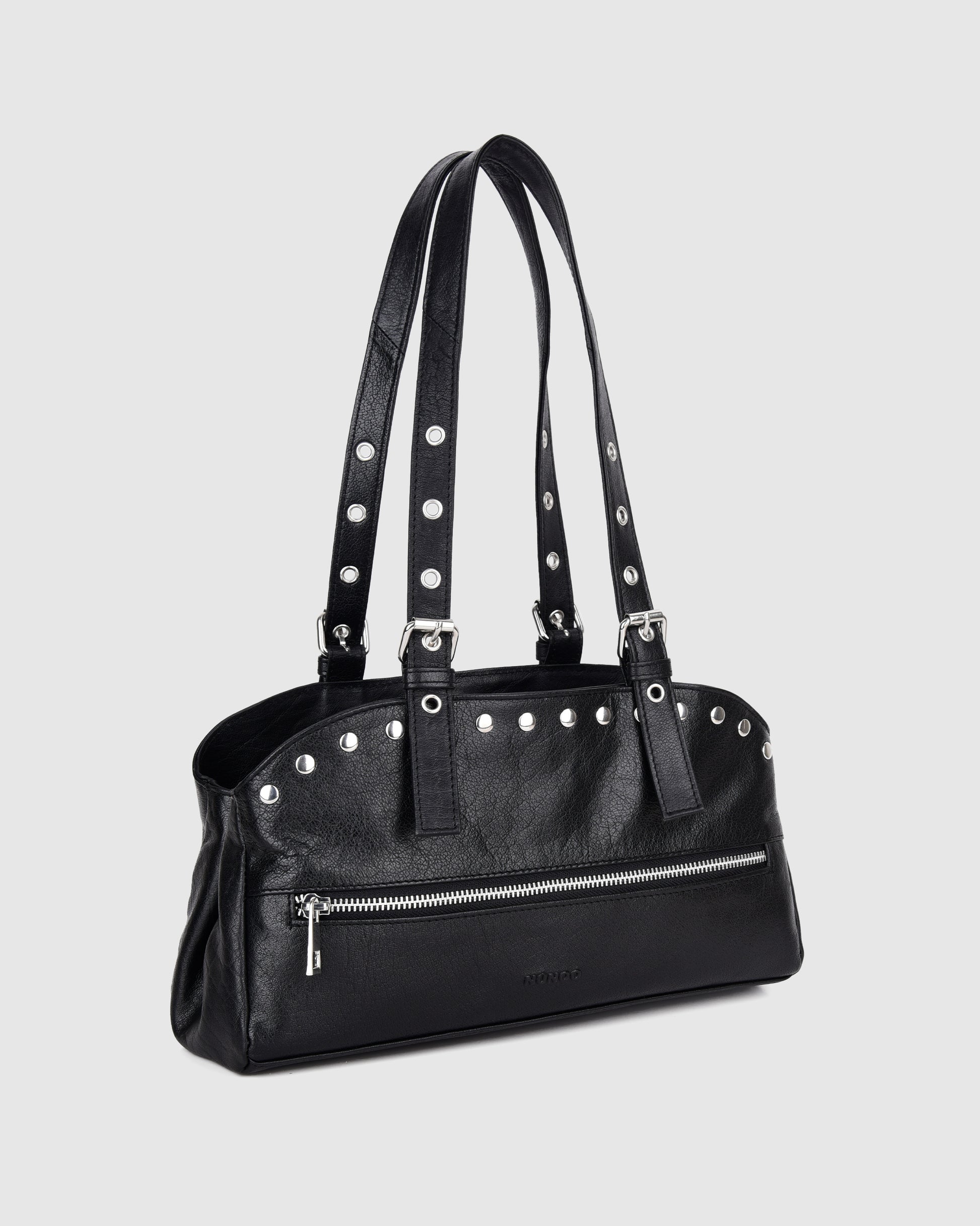 Núnoo Hazel Studs Mountain Black Medium Black