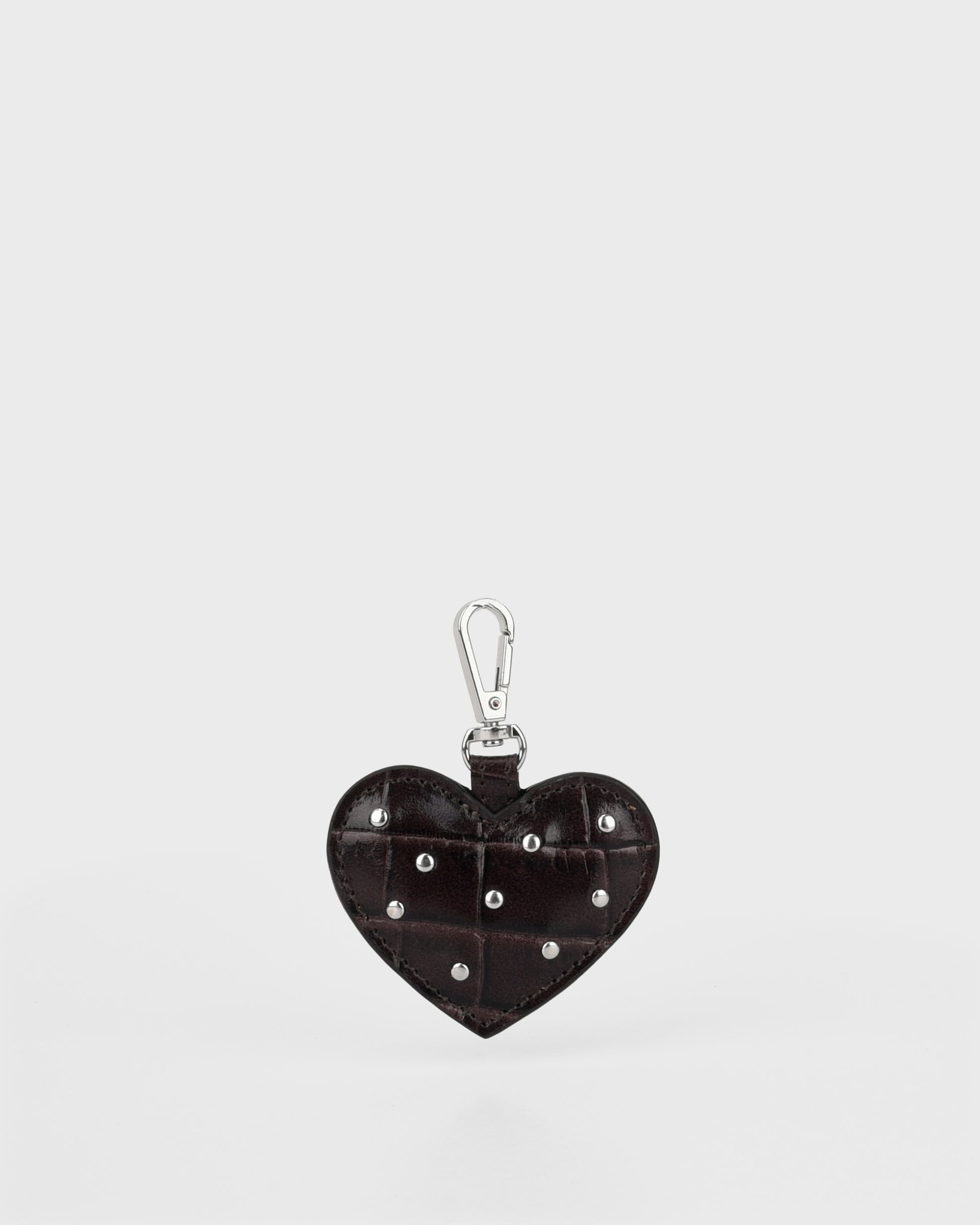 Núnoo Heart Bag Charm Texas Chocolate Accessories Chocolate