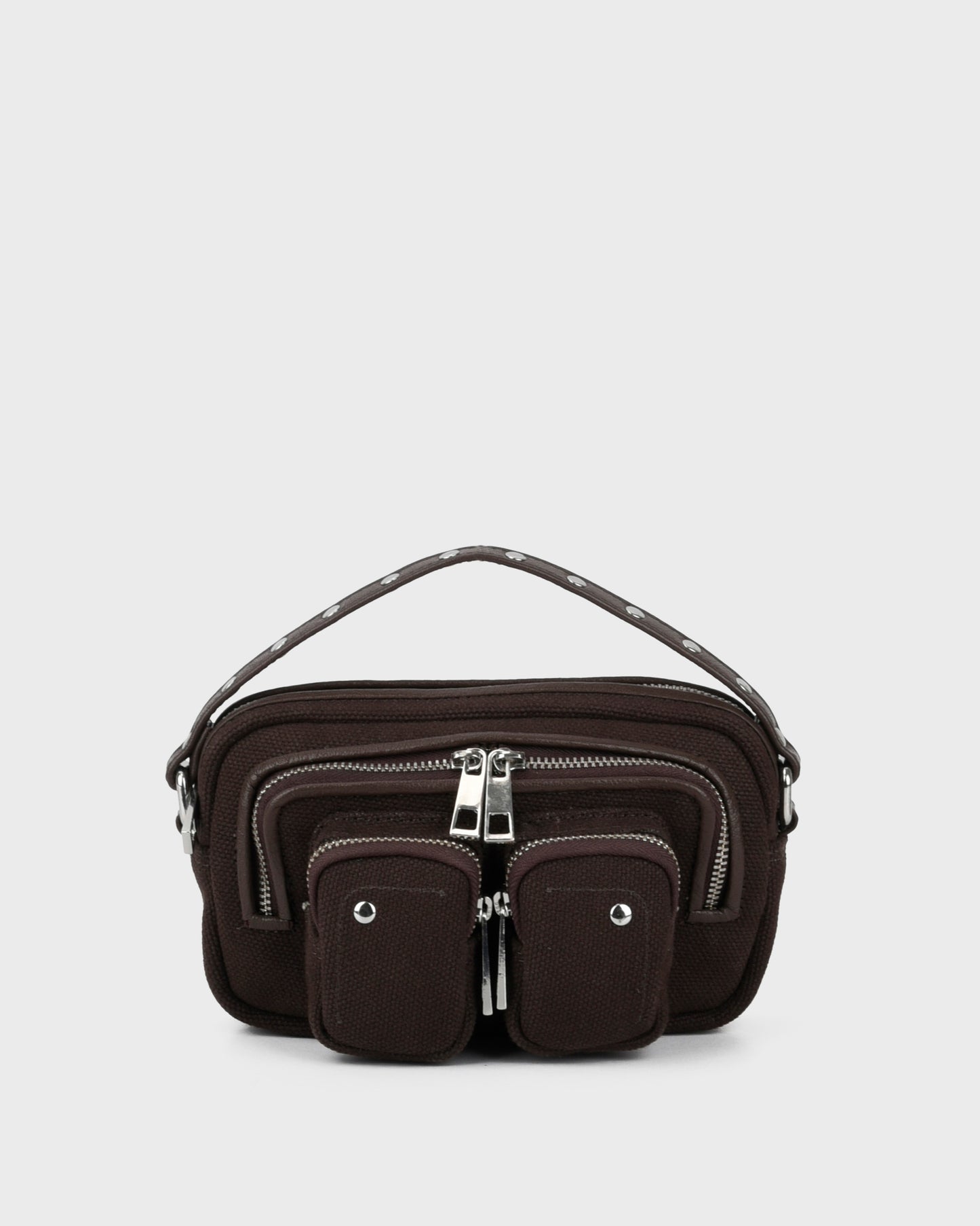 Núnoo Helena Canvas Chocolate Small bag Chocolate